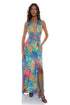 Luli Fama Deco Gardens Convertible Maxi Dress